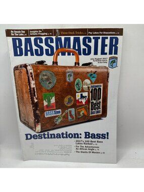 Bassmaster Magazine Jul Aug 2017 100 Best Bass Lakes Fishing Guide